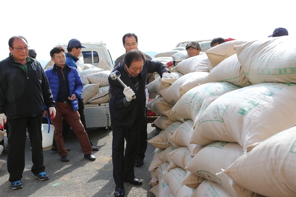 신안군 2014년산 공공비축미곡 수매등급 크게 높아져 1