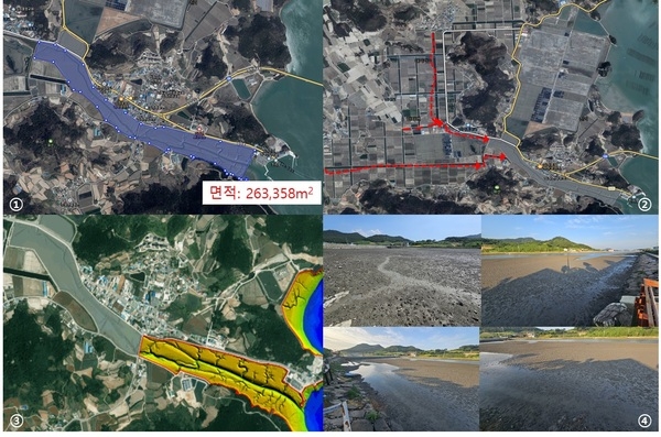 신안군, 독특한 경지정리지구 용수로가 전국에서 유일한 맹그로브 적응 가능 갯벌 환경을 만들다..'비금도·자은도·임자도 등 다수 지역 확인… 탄소중립·생태보전·군민 소득 창출 기대' 4